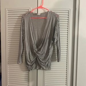 Striped Knot Top